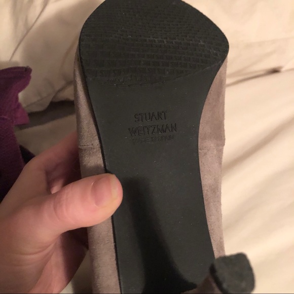Stuart Weitzman Cling Kitten heel booties - Picture 7 of 8